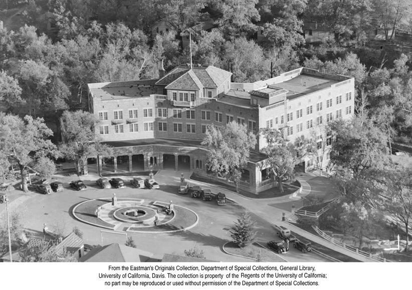 Richardson Springs Hotel, Richardson Springs, Calif., 1937.