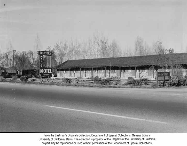 Western Manor Motel, Corning, Calif., 1957