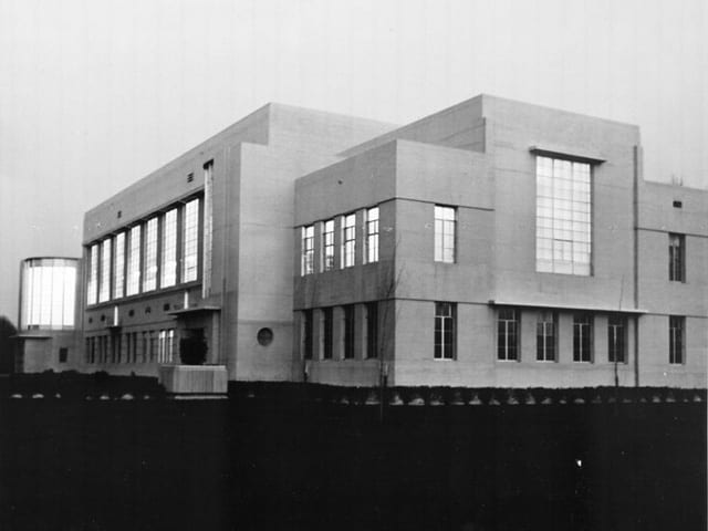 North wing of the Library, circa 1940 