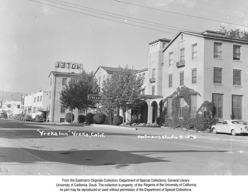 "Yreka Inn" Yreka, Calif., 1941.