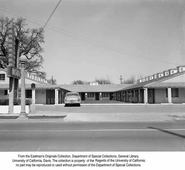 Woodland Motel, Woodland, Calif., 1951.