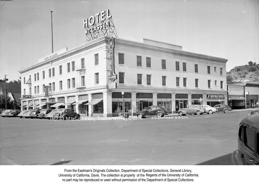 Hotel Mt. Lassen, Susanville, Calif., 1943.