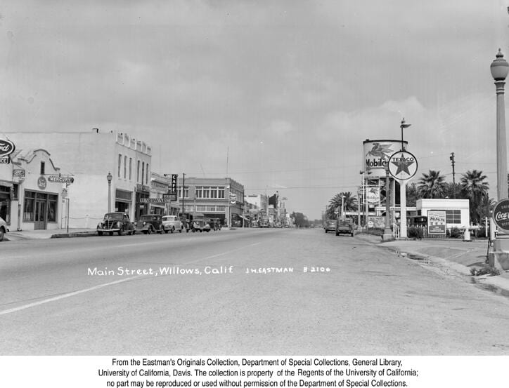 Main Street, Willows, Calif., 1944 
