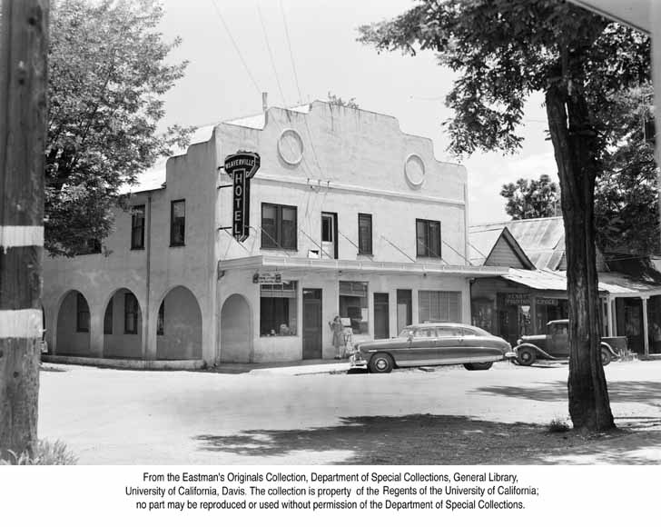 Weaverville Hotel, Weaverville, Calif., 1948.