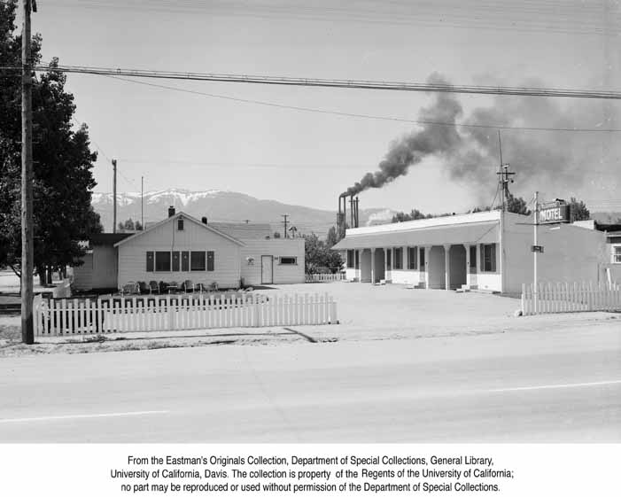 The Milwood Motel, Susanville, Calif., 1951.