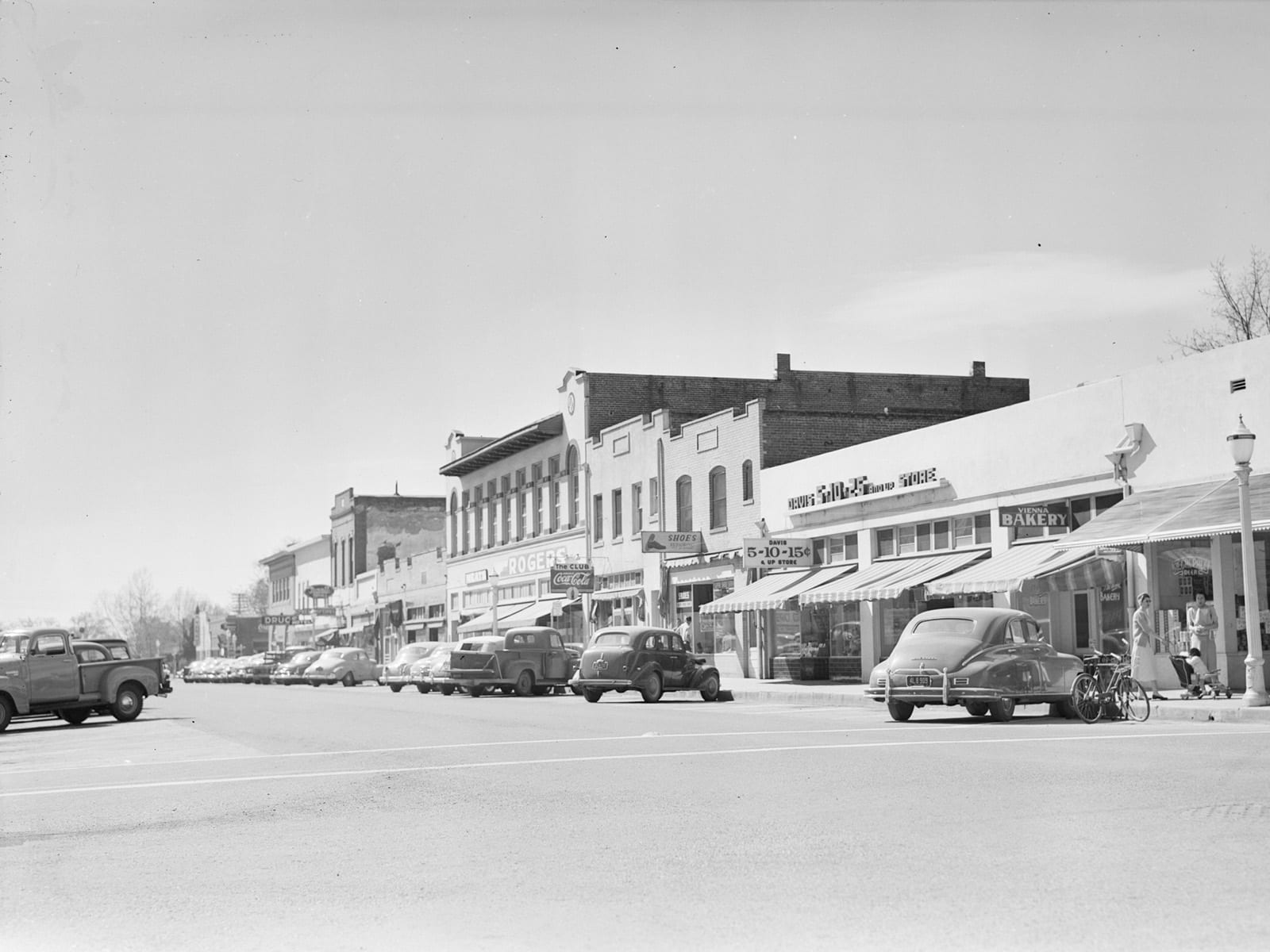 G Street, looking south, 1951