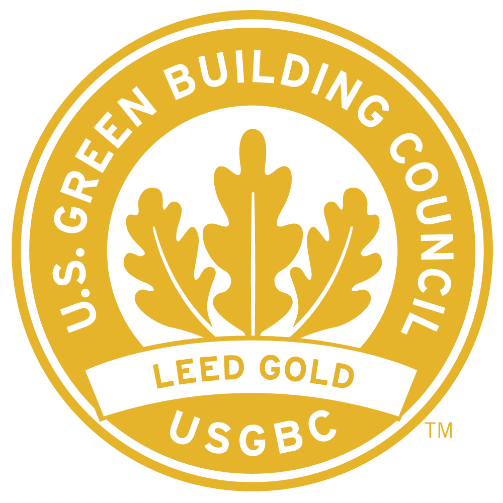 U.S. Green Building Council LEED Gold certification logo