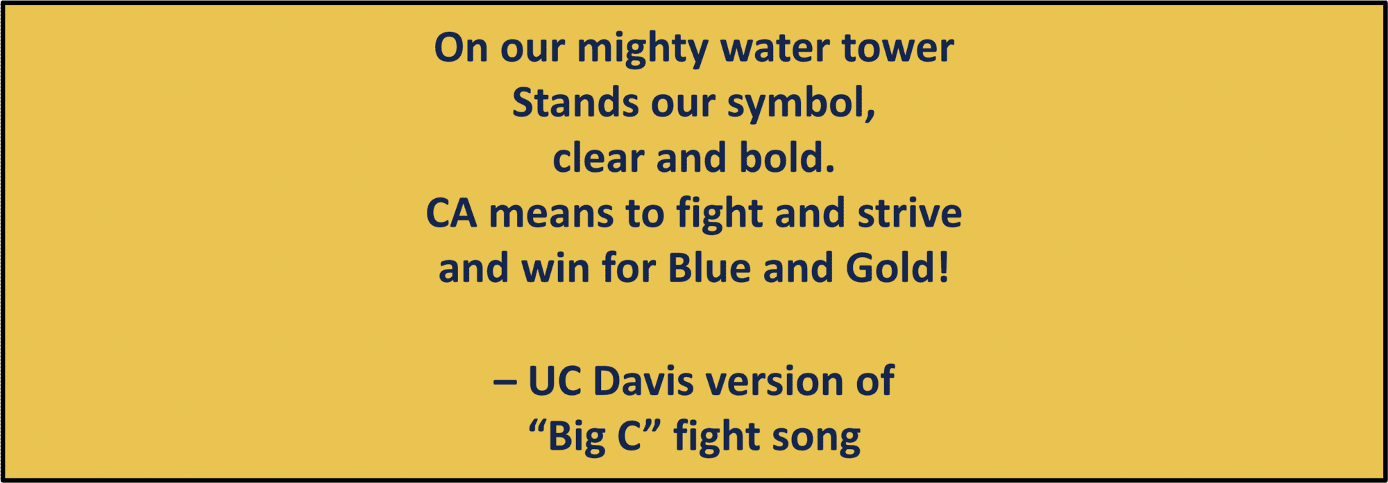A quotation: fight song