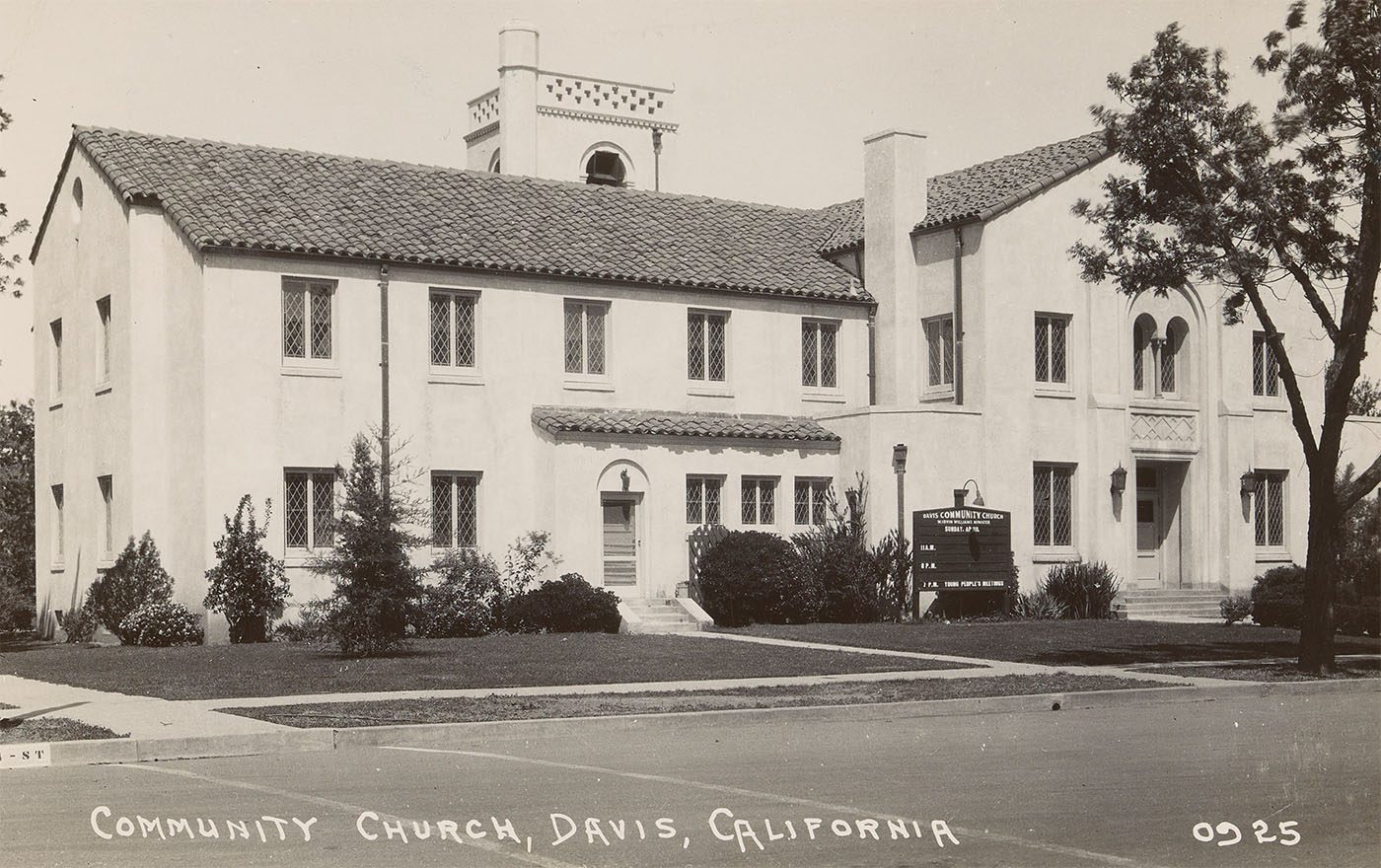 Community Church, corner of 4th and C Street, circa 1930